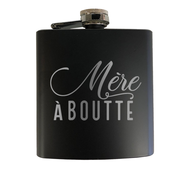 Verre gravé - Mère à boutte