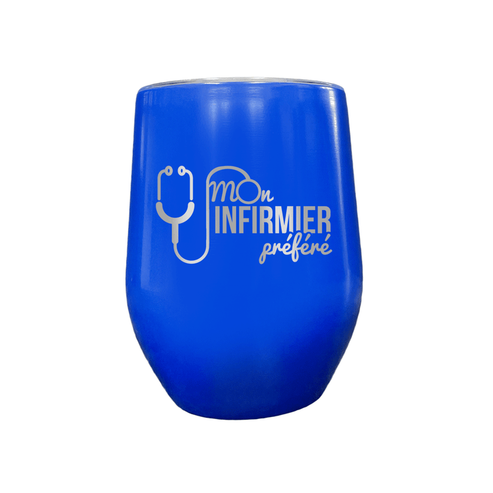 Verre gravé - Mon infirmier préféré