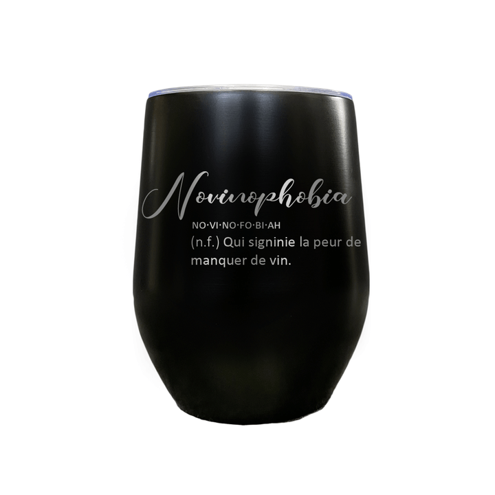 Verre gravé - Novinophobia