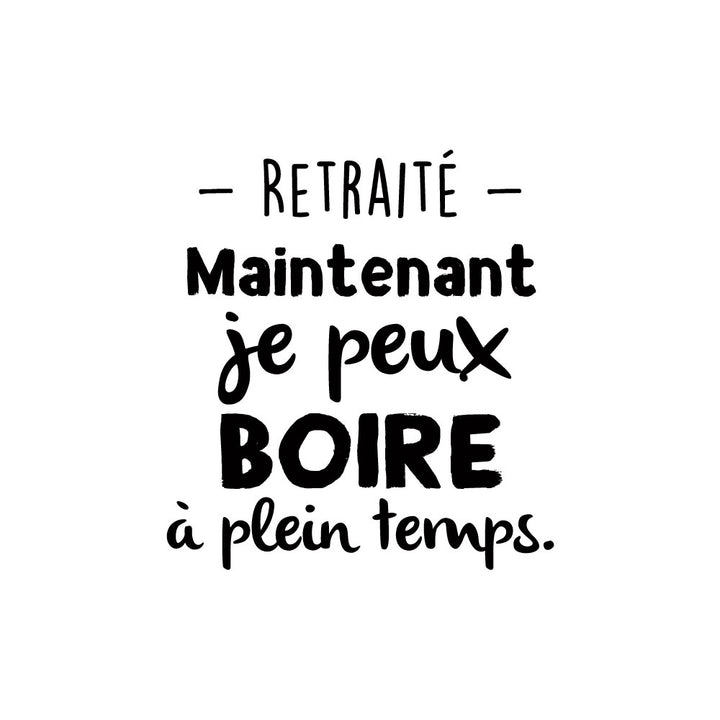 Verre gravé - Retraité