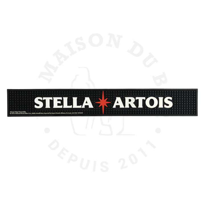 Tapis de Bar (Bar Mat) «STELLA ARTOIS»
