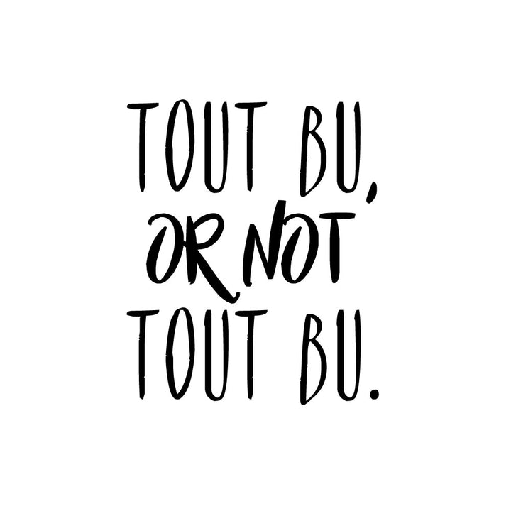 Verre gravé - Tout bu, or not tout bu