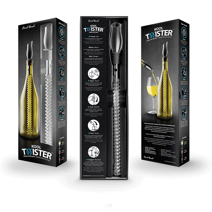 KOOL twister - Aérateur et Refroidisseur à vin