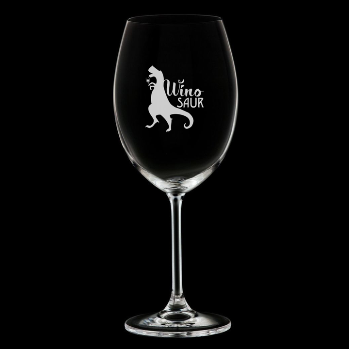 Verre gravé - Winosaur