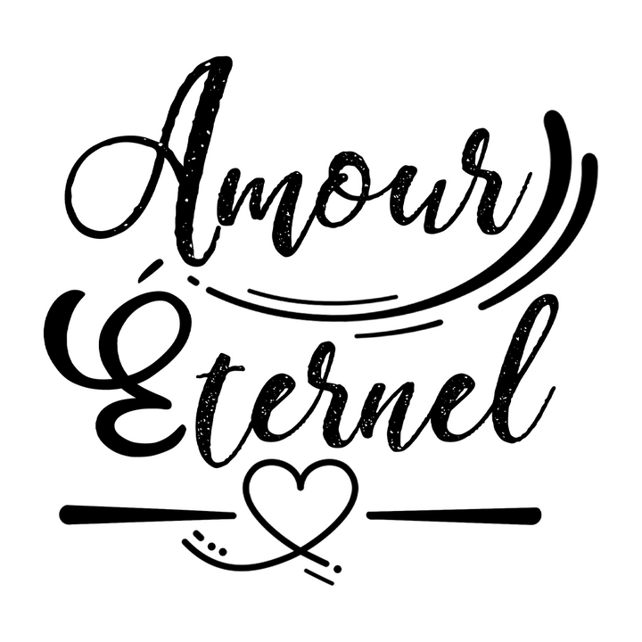 Verre gravé - Amour éternel
