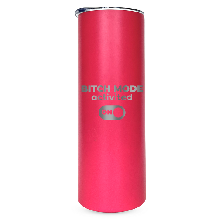 Verre gravé - Bitch Mode