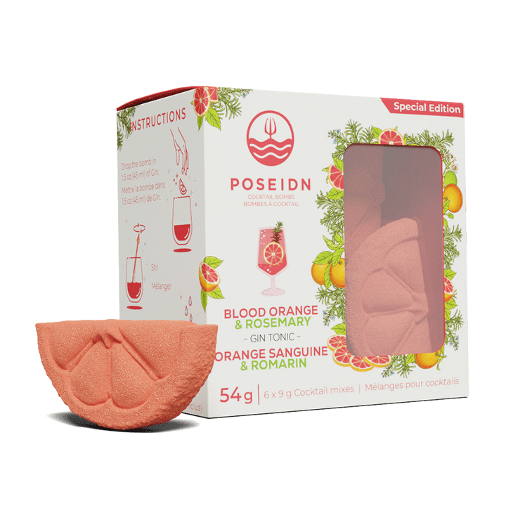 Bombe Orange Sanguine & Romarin - Poseidn