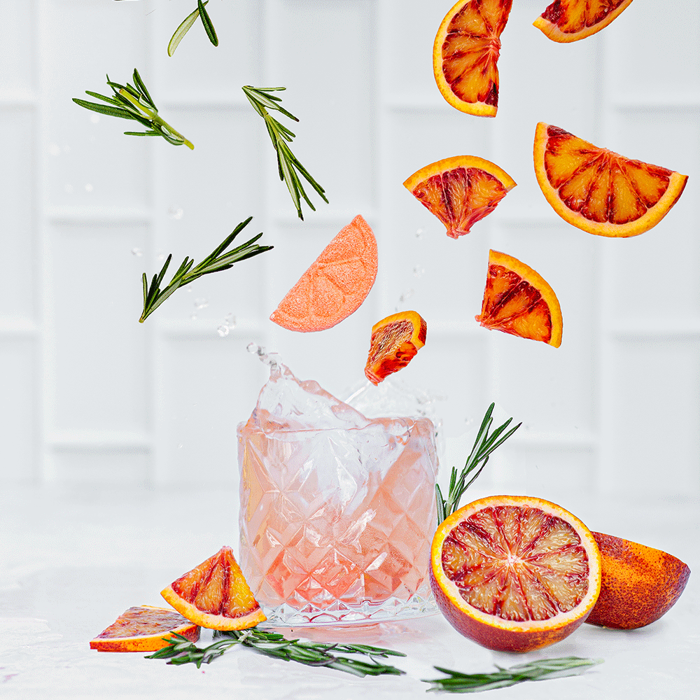 Bombe Orange Sanguine & Romarin - Poseidn