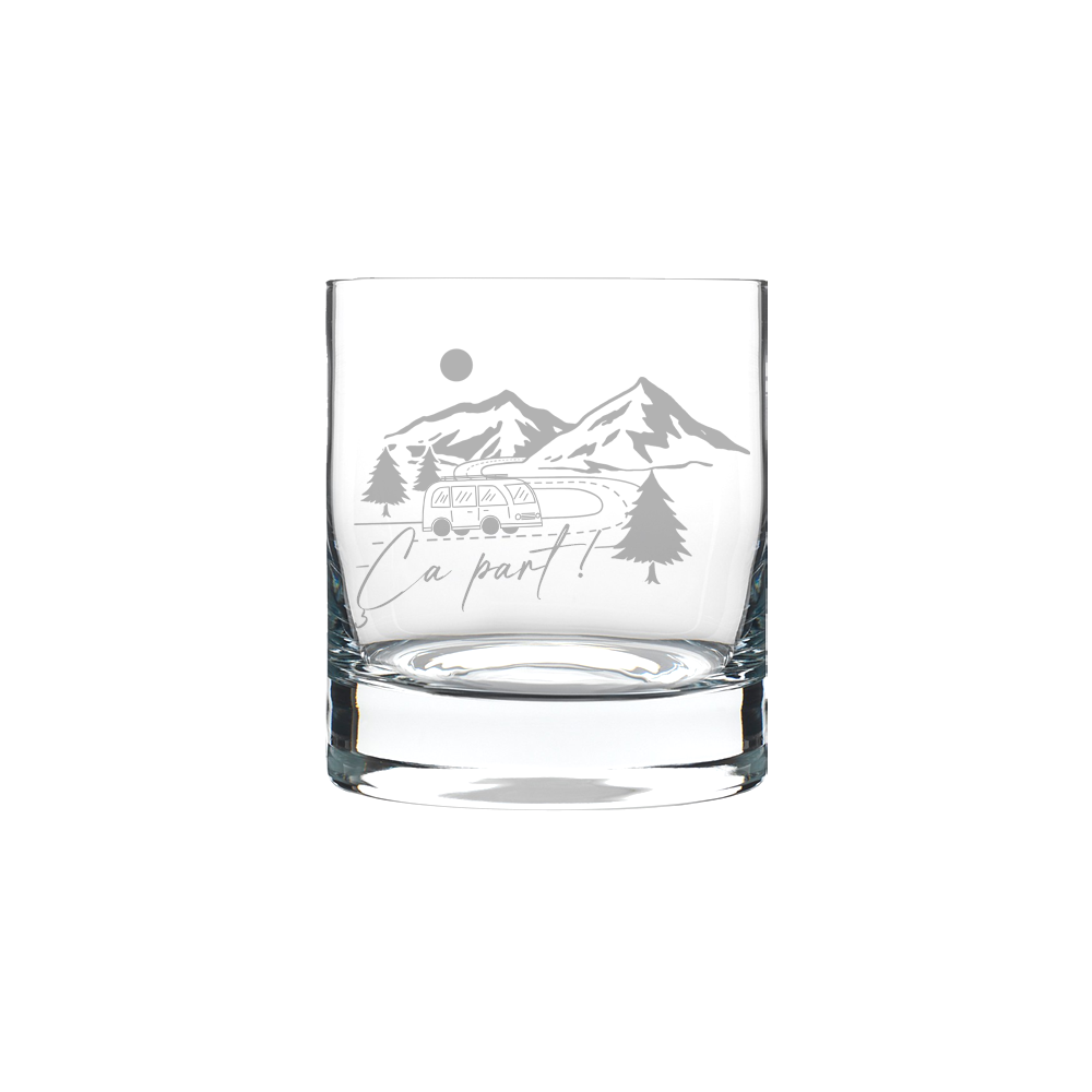 Verre gravé - Ça part