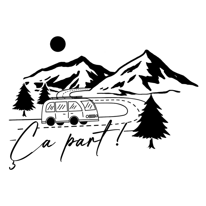 Verre gravé - Ça part