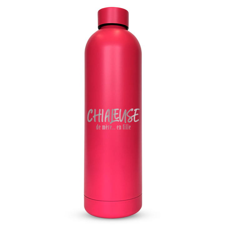 Verre gravé - Chialeuse de mère... en fille