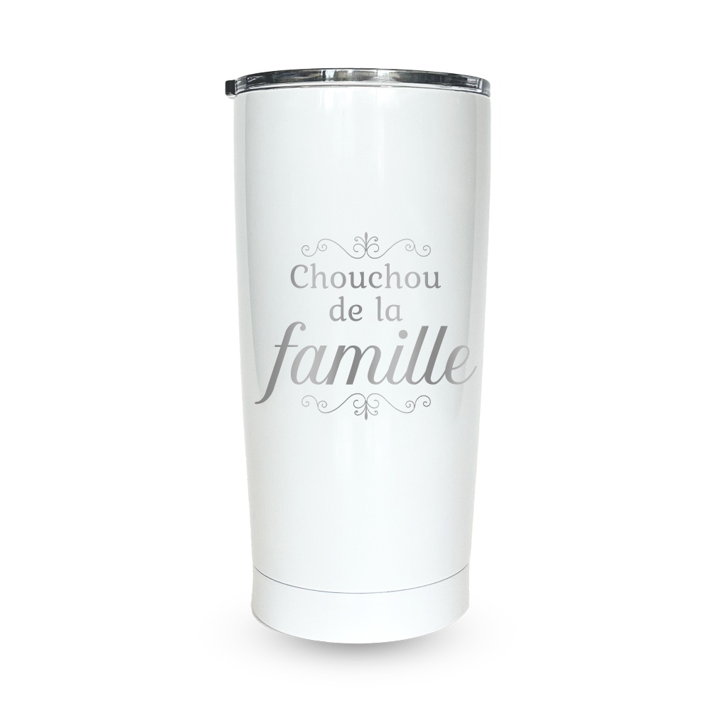 Verre gravé - Chouchou de la famille