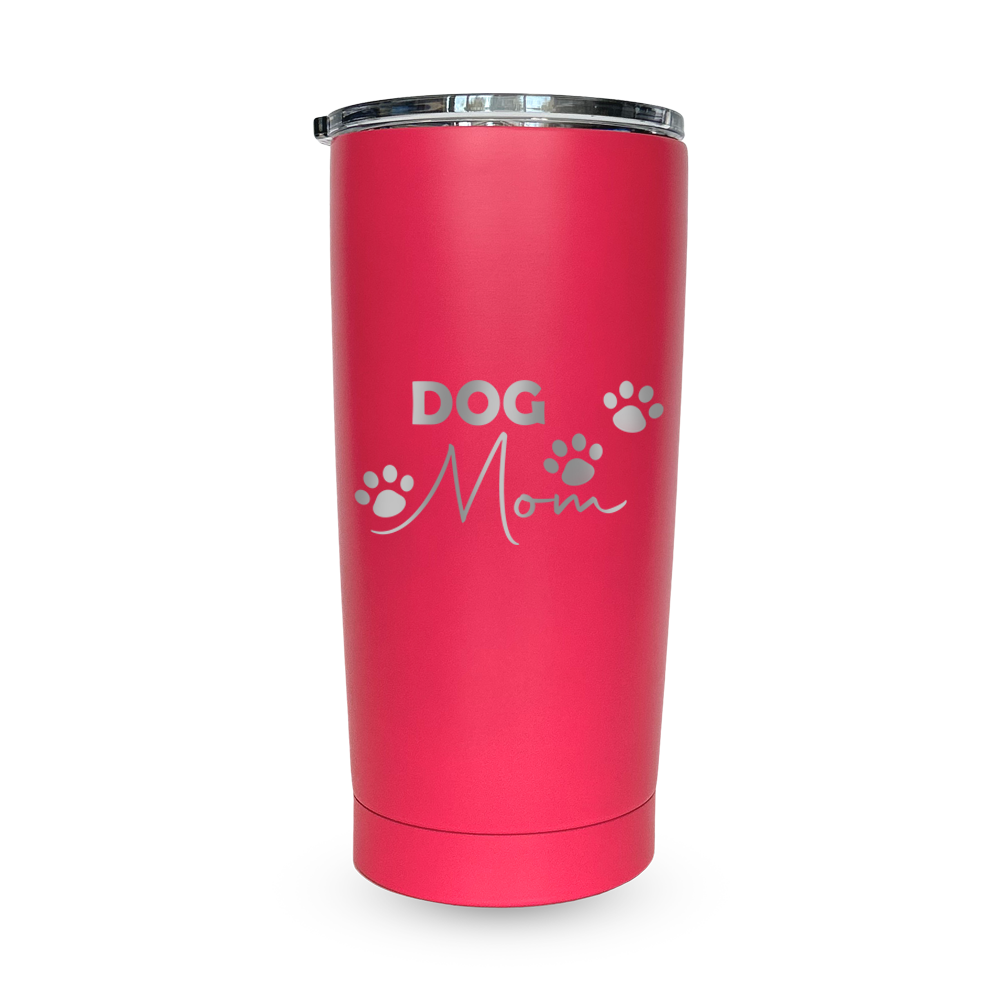 Verre gravé  - Dog Mom