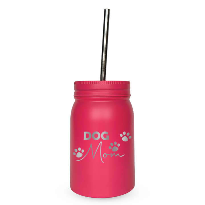 Verre gravé  - Dog Mom
