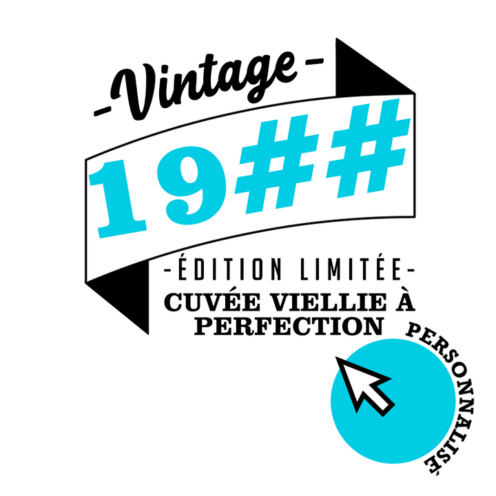 Verre gravé - Édition limitée | Vintage