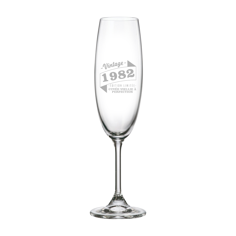 Verre gravé - Édition limitée | Vintage