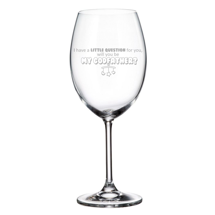 Verre gravé - I have a little question? GODFATHER