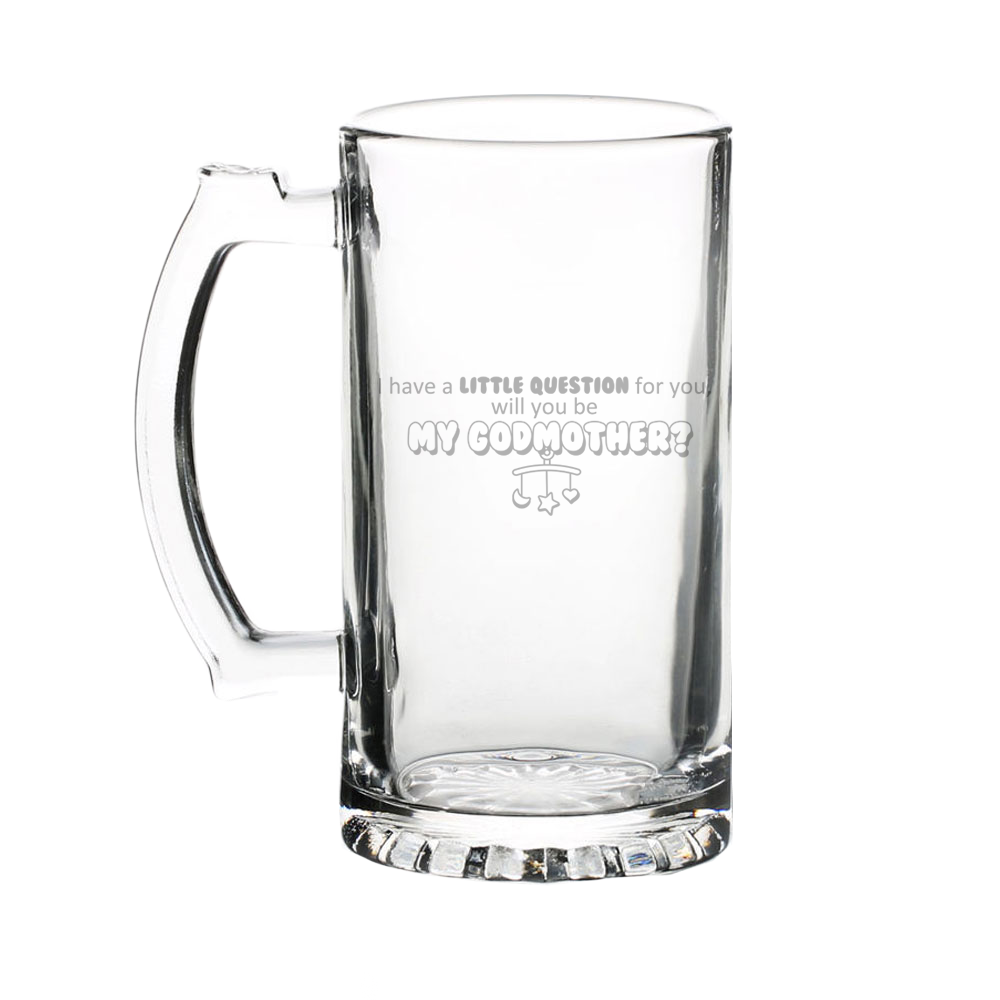 Verre gravé - I have a little question? GODMOTHER