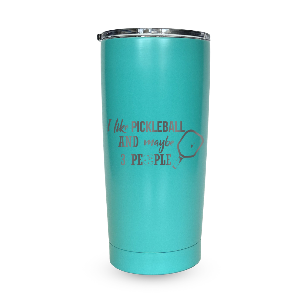 Verre gravé - I like Pickleball