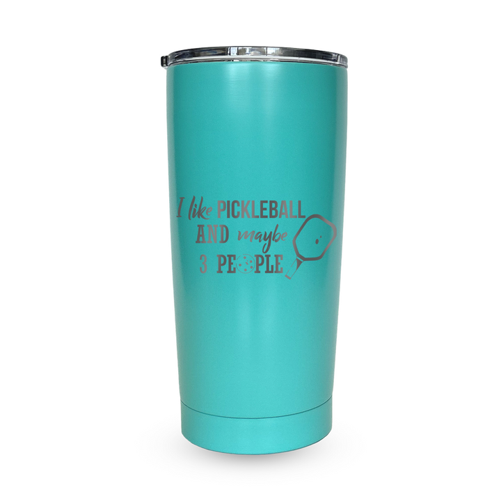 Verre gravé - I like Pickleball