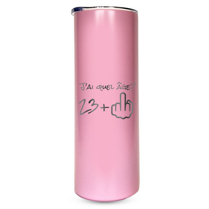 Verre gravé - J'ai quel âge?