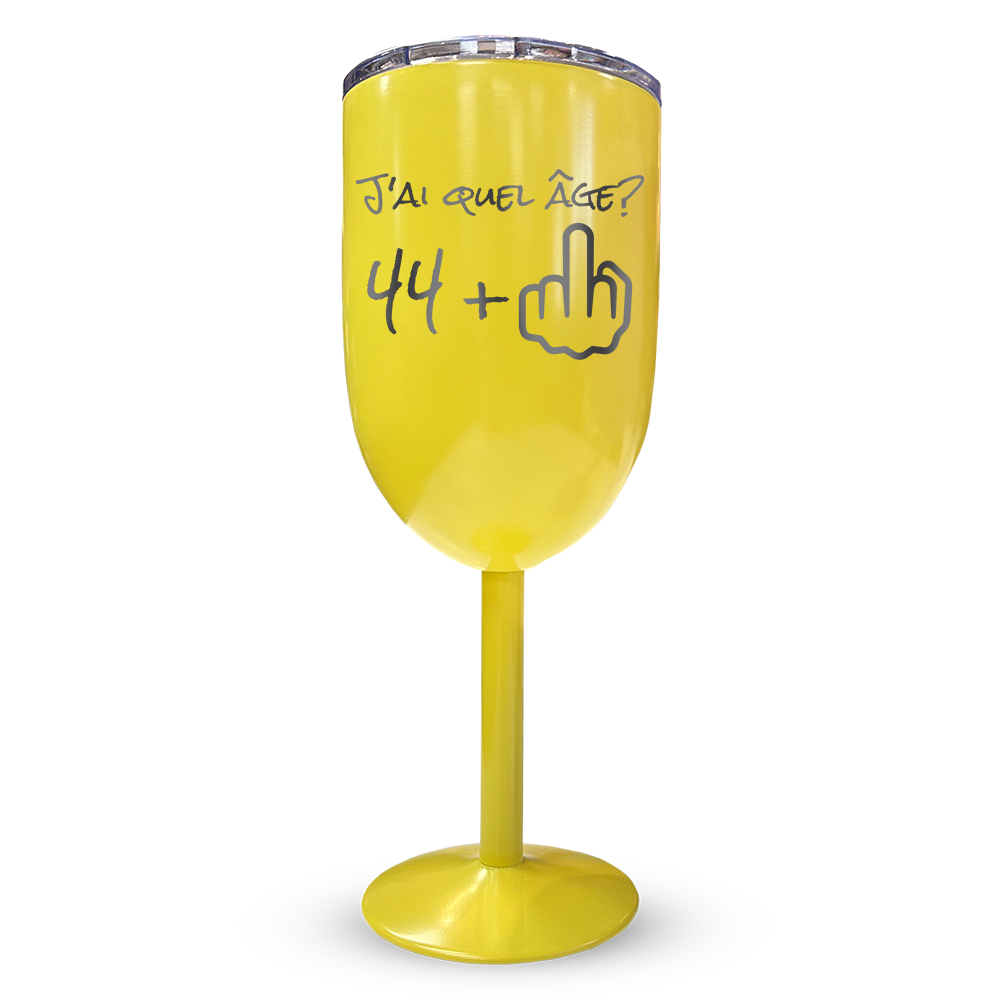 Verre gravé - J'ai quel âge?