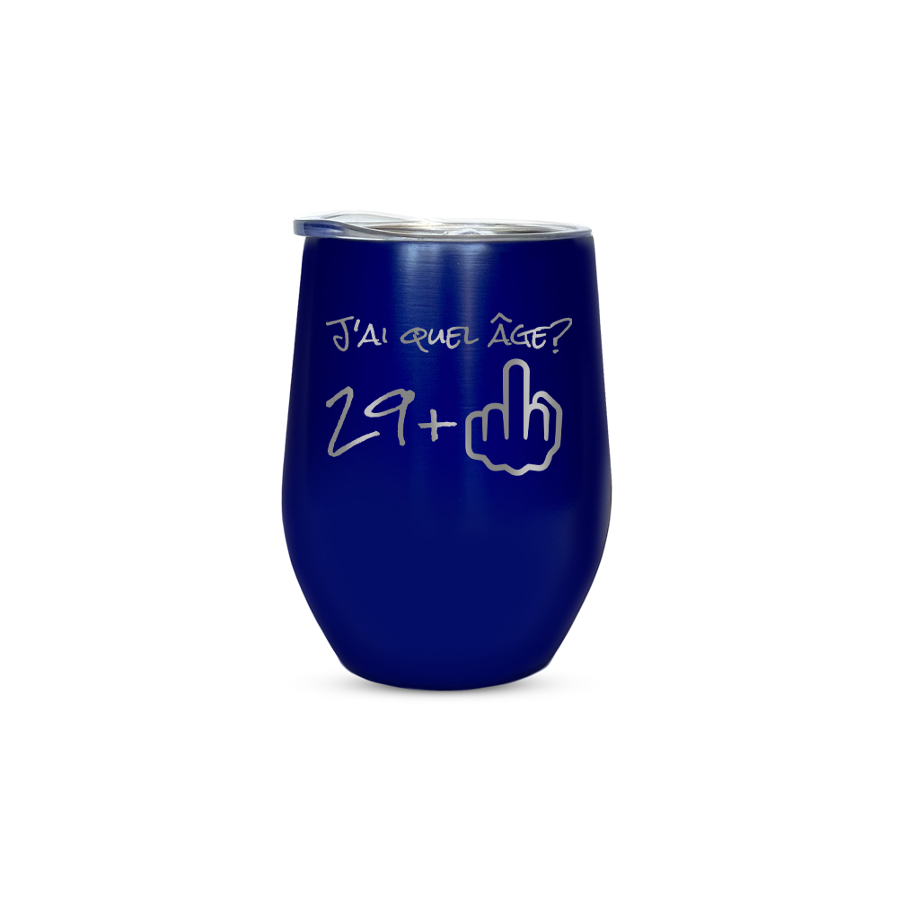 Verre gravé - J'ai quel âge?