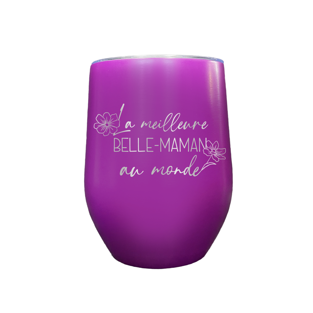 Verre gravé - La Meilleure Belle-Maman au Monde