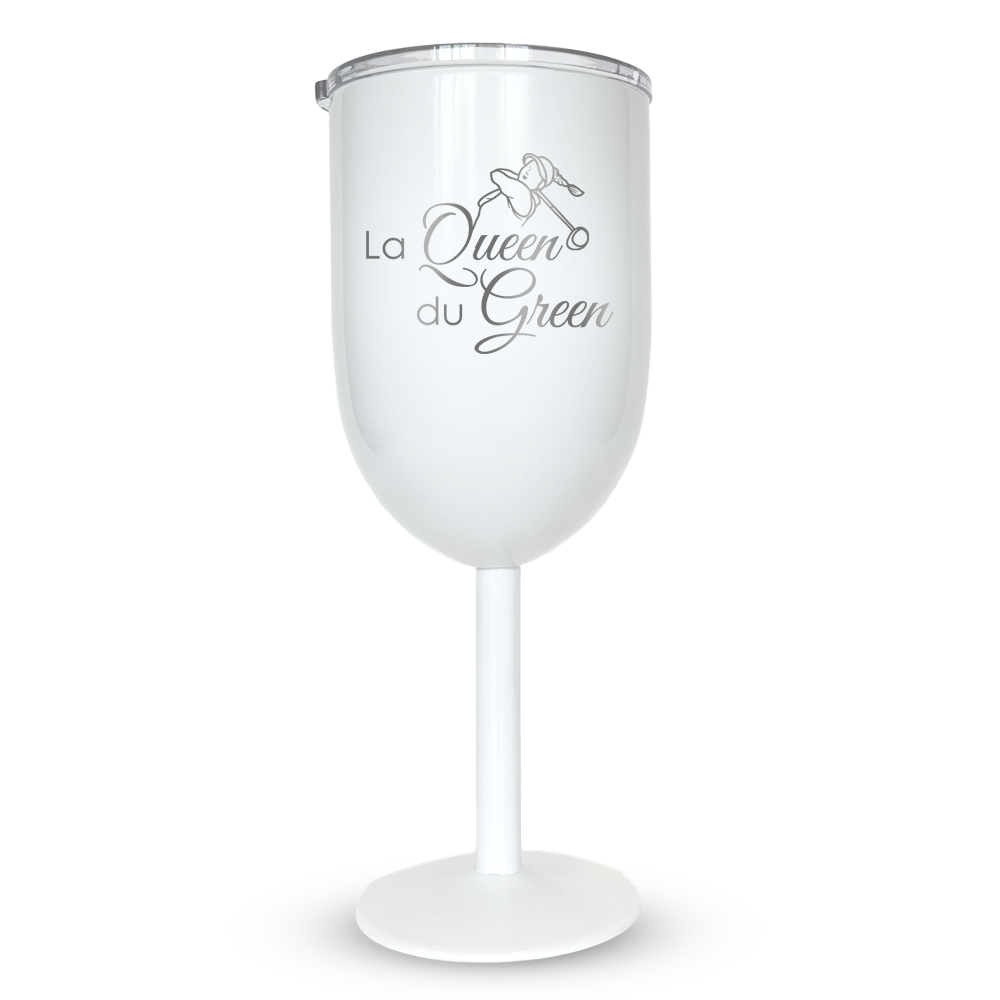 Verre gravé - La Queen du Green