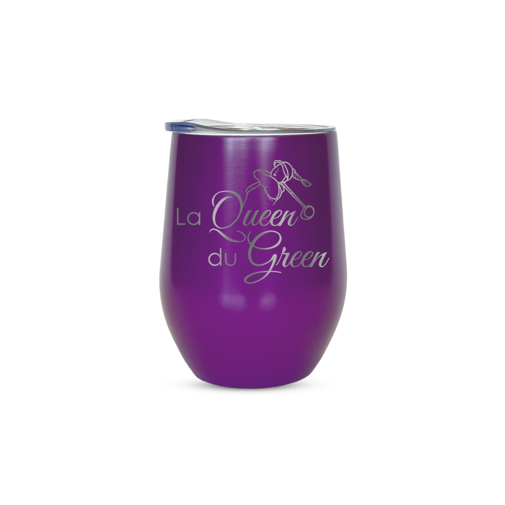 Verre gravé - La Queen du Green