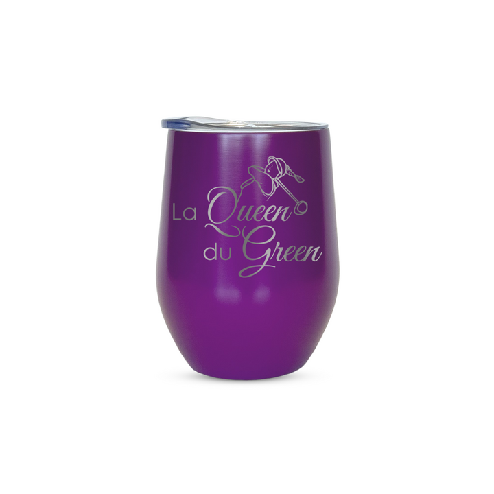 Verre gravé - La Queen du Green