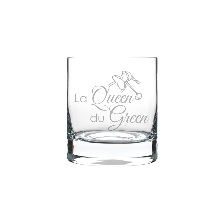 Verre gravé - La Queen du Green
