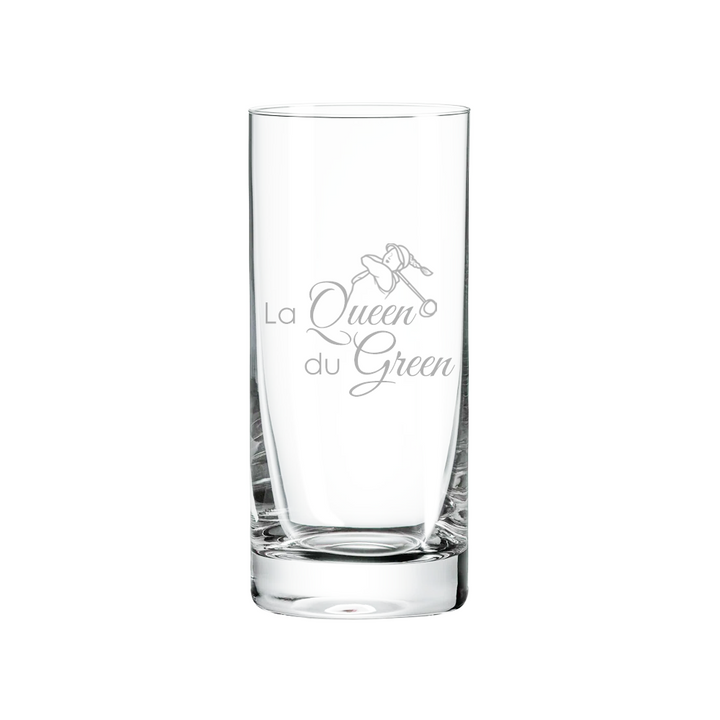 Verre gravé - La Queen du Green