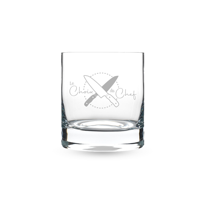 Verre gravé - Le Choix du Chef