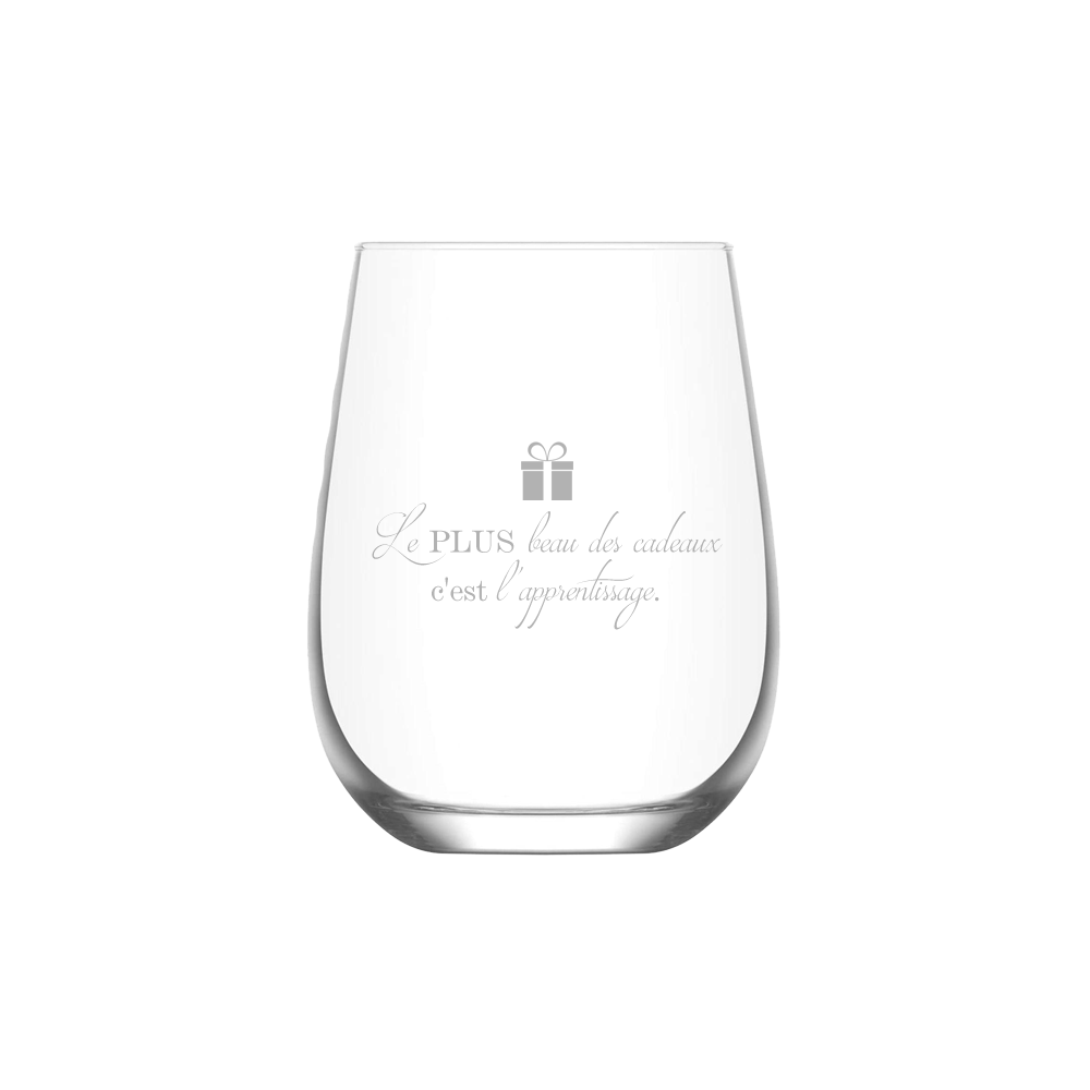 Verre gravé - Le plus beau des cadeaux