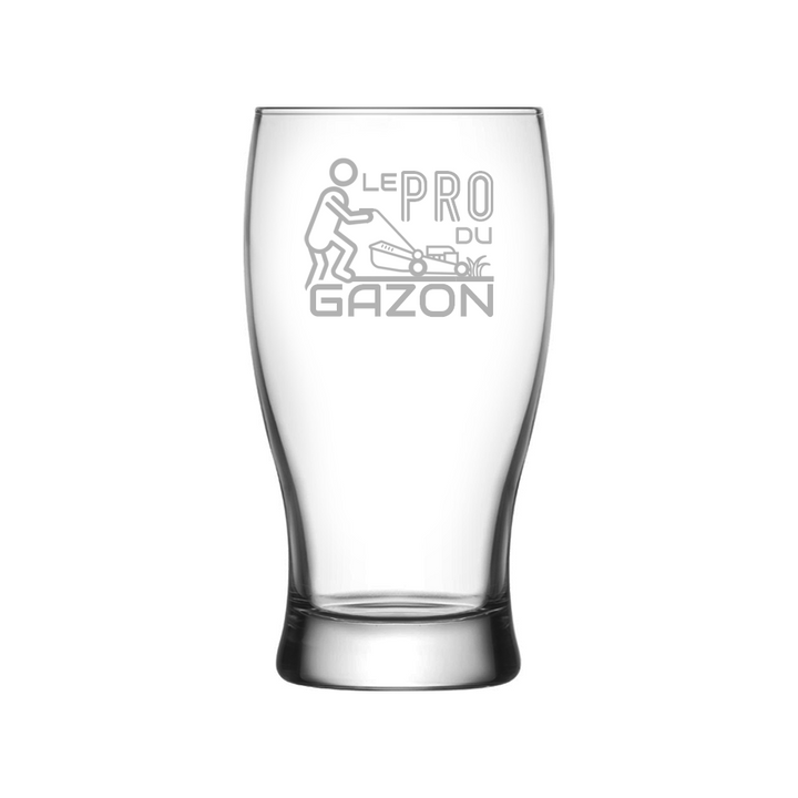 Verre gravé - Le Pro du Gazon