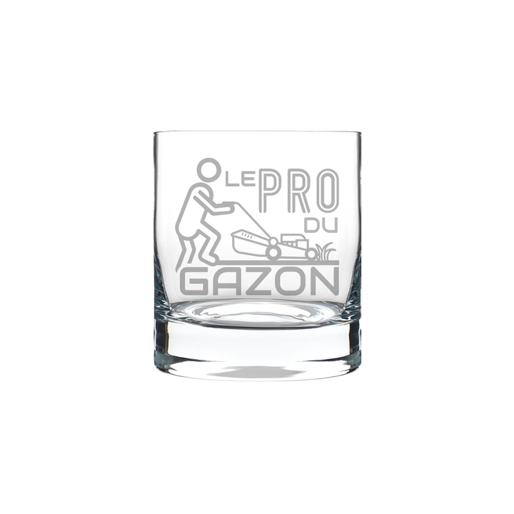 Verre gravé - Le Pro du Gazon