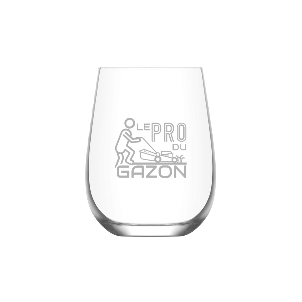 Verre gravé - Le Pro du Gazon