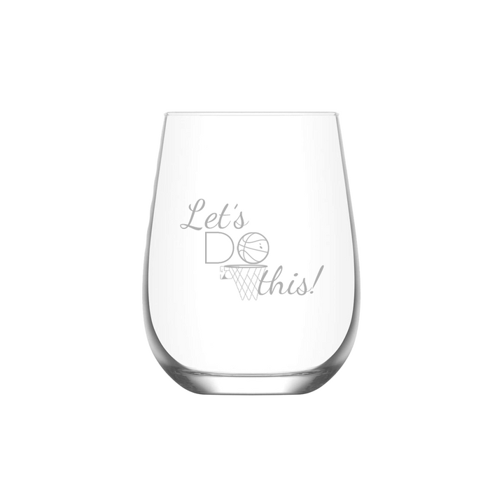 Verre gravé - Let's do this