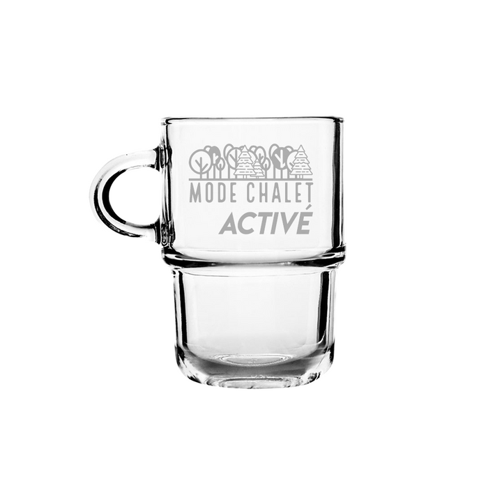 Verre gravé - Mode Chalet Activé