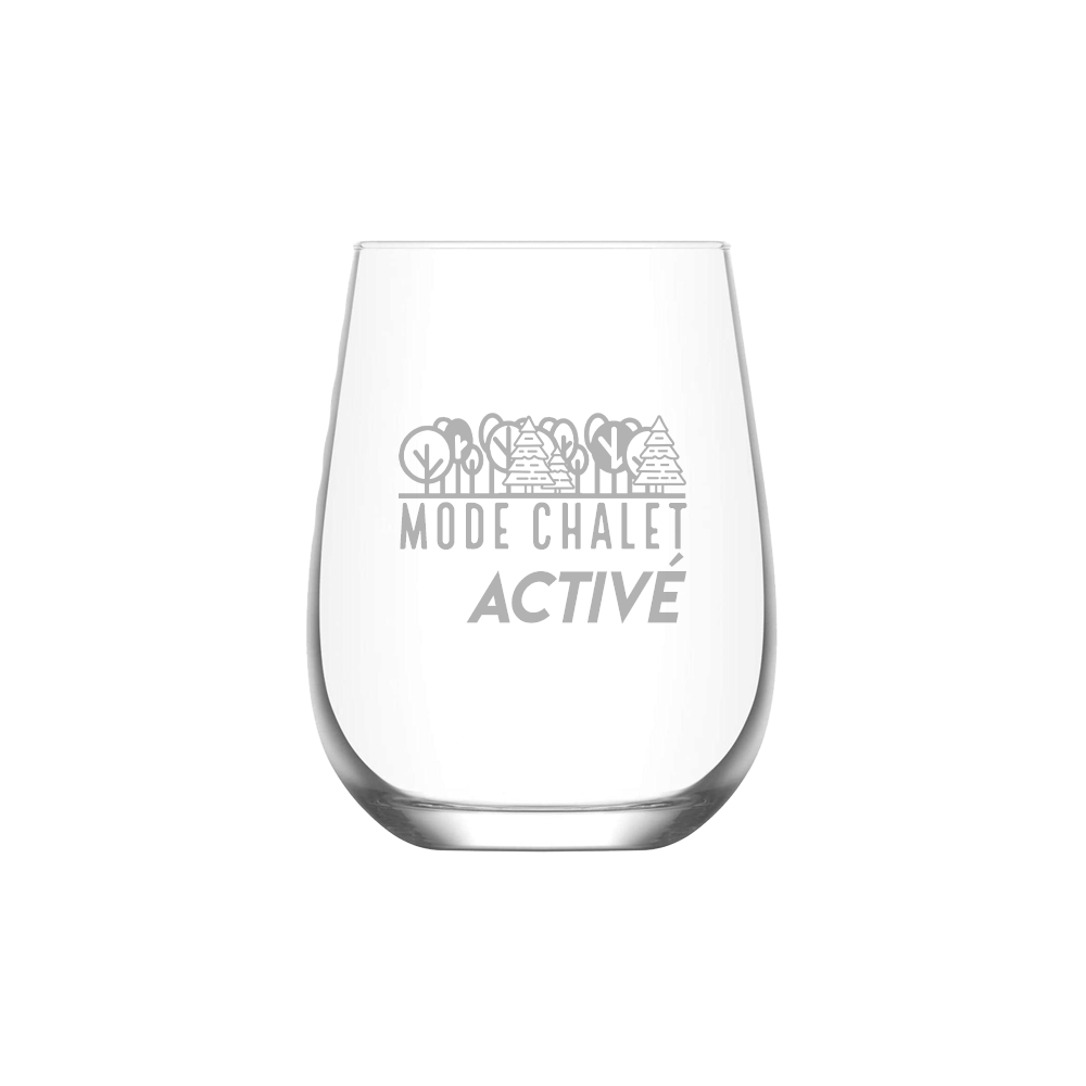 Verre gravé - Mode Chalet Activé