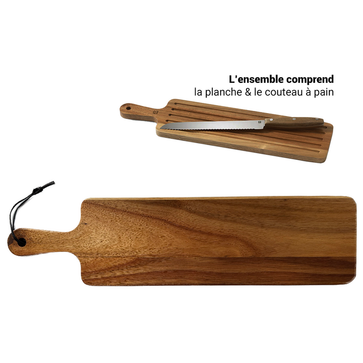 Ensemble Planche & couteau à pain