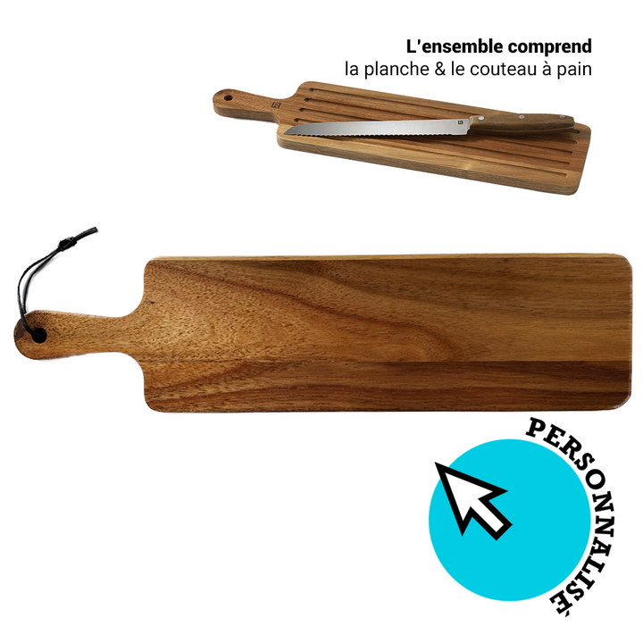 Ensemble Planche & couteau à pain