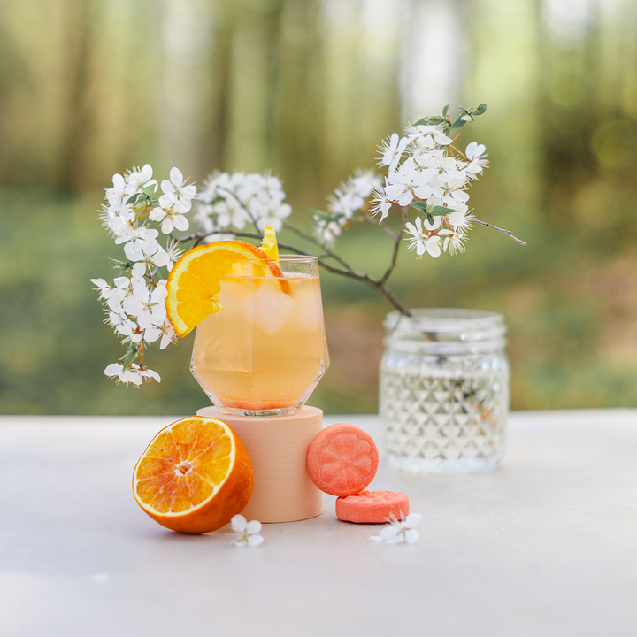 Bombe Sangria | Orange Sanguine, Abricot et Fleur d'Oranger - Poseidn