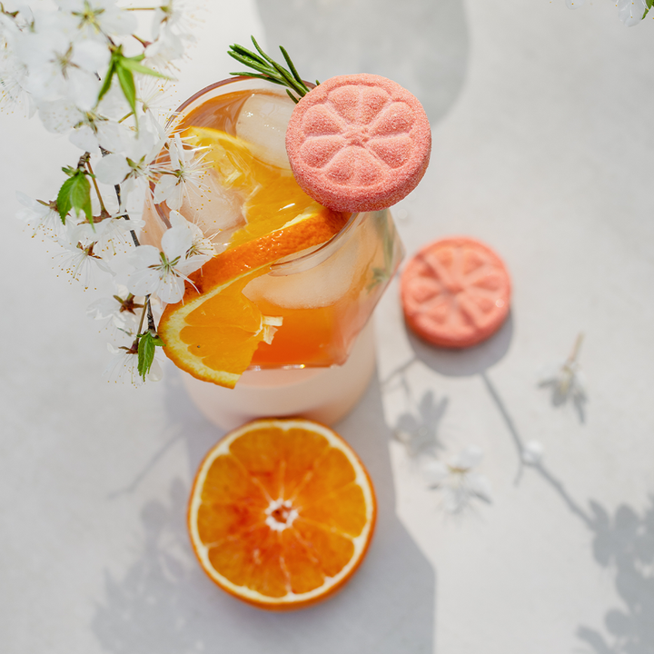 Bombe Sangria | Orange Sanguine, Abricot et Fleur d'Oranger - Poseidn