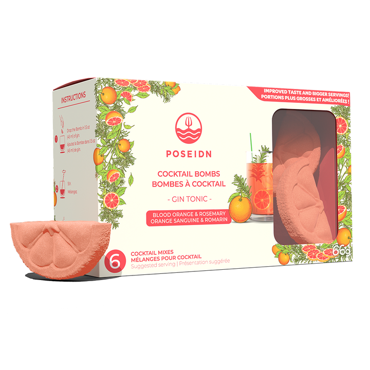 Bombe Orange Sanguine & Romarin - Poseidn