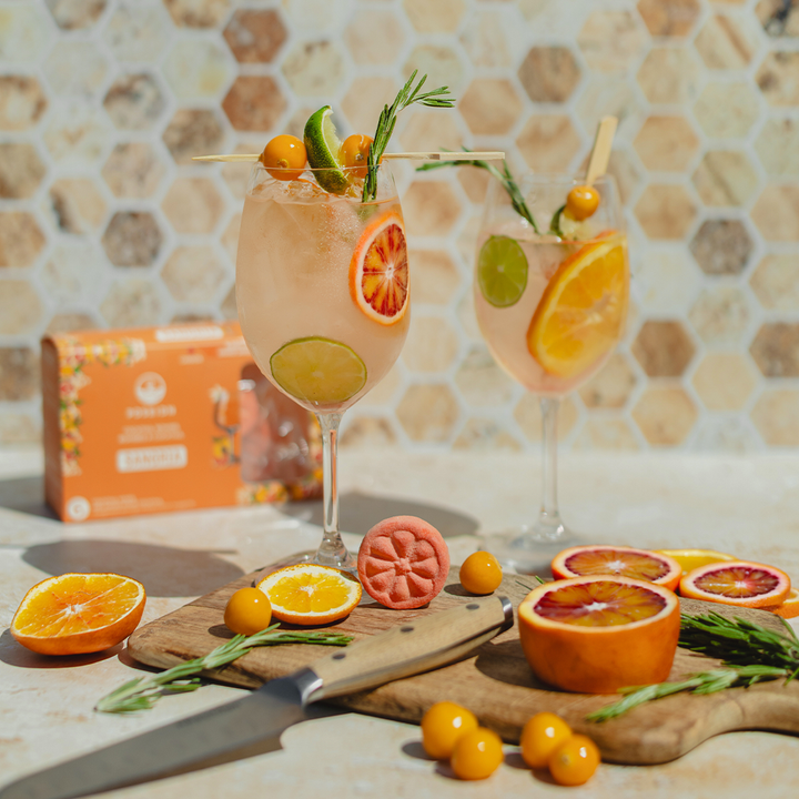 Bombe Sangria | Orange Sanguine, Abricot et Fleur d'Oranger - Poseidn