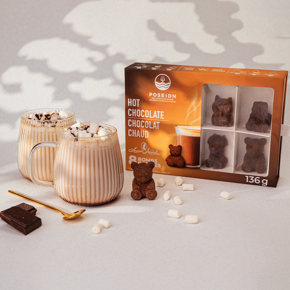 Coffret Variété de Chocolats Chauds - Poseidn