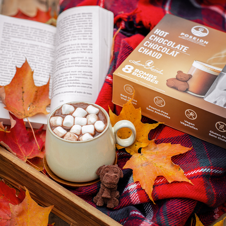 Coffret Variété de Chocolats Chauds - Poseidn