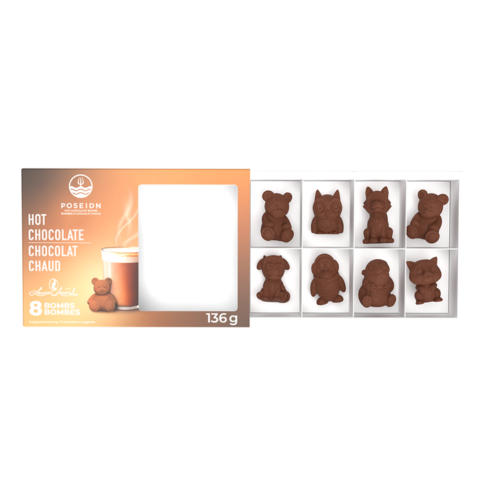Coffret Variété de Chocolats Chauds - Poseidn